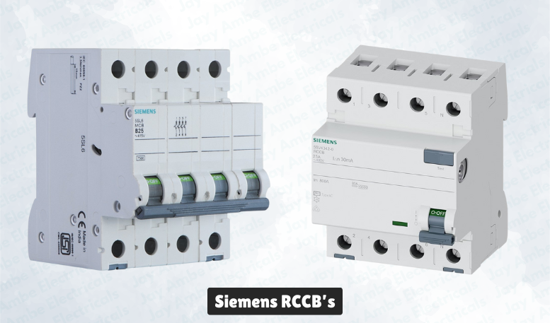 Siemens RCBO and RCCB Residual Current Devices